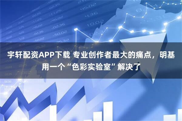 宇轩配资APP下载 专业创作者最大的痛点，明基用一个“色彩实验室”解决了